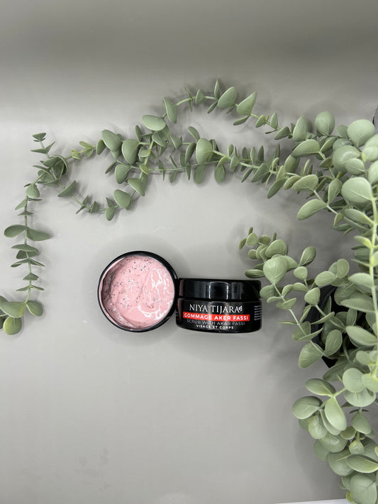 Gommage Visage & Corps au Aker Fassi – Éclat & Douceur | 100 g | NIYA TIJARA
