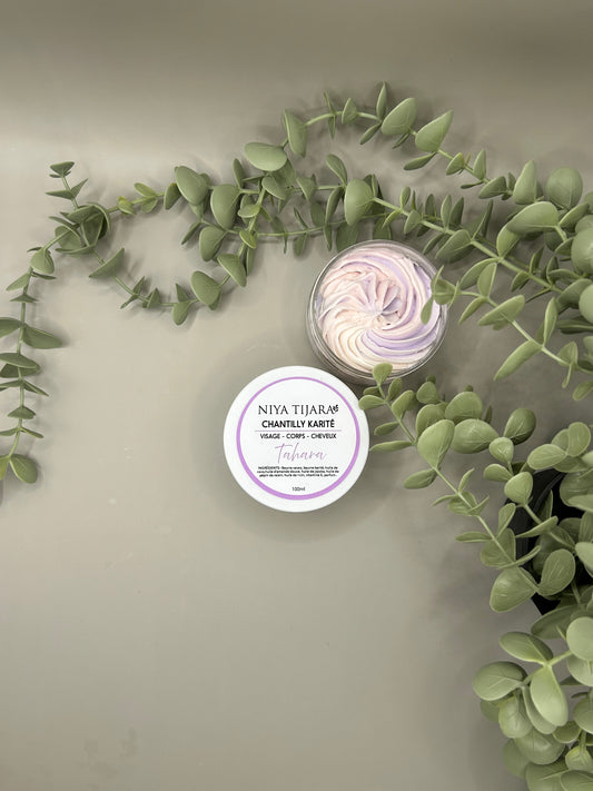 Chantilly Karité Multi-Usages – Visage, Corps & Cheveux | Parfum Tahara – 100 ml