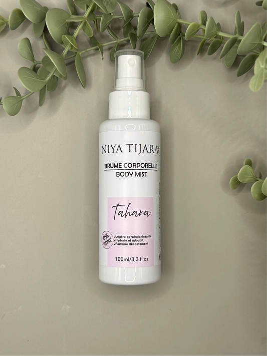 Brume Corporelle Parfum Tahara – Légèreté, Hydratation & Douceur (100 ml)