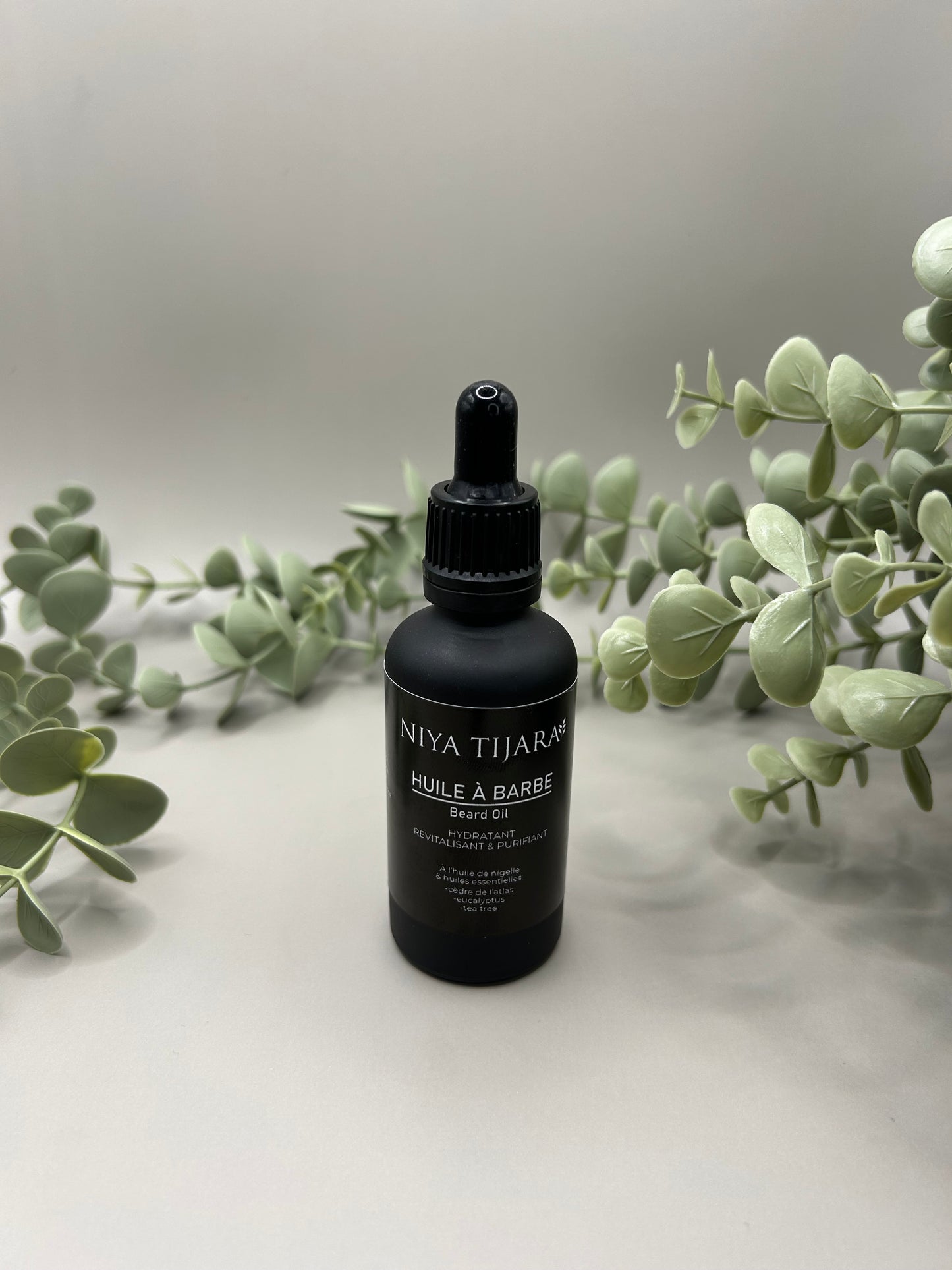 Huile à Barbe Hydratante & Purifiante – Nigelle & Huiles Essentielles | 50 ml
