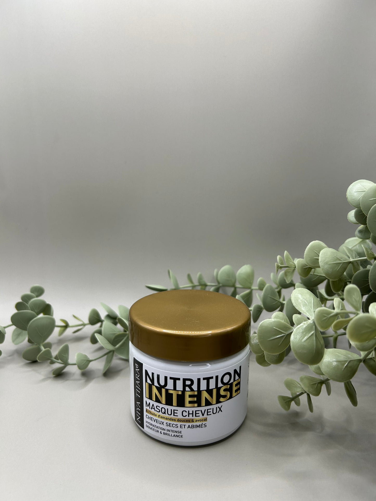 Masque Cheveux Nutrition Intense – Huile d’Amande Douce & Avocat – 200 ml | NIYA TIJARA