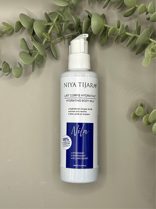 Lait Corps Hydratant au Nila – Éclat, Hydratation Longue Durée & Anti-Taches | NIYA TIJARA