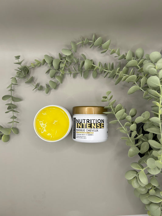 Masque Cheveux Nutrition Intense – Huile d’Amande Douce & Avocat – 200 ml | NIYA TIJARA